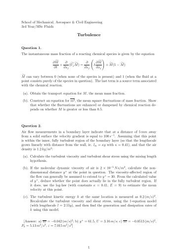 Turbulence Mechanics/CFD Group