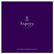 THE ASPREY CORPORATE SERVICE