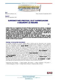 Supermotard le CR de Belmont sur Rance - Mototribu