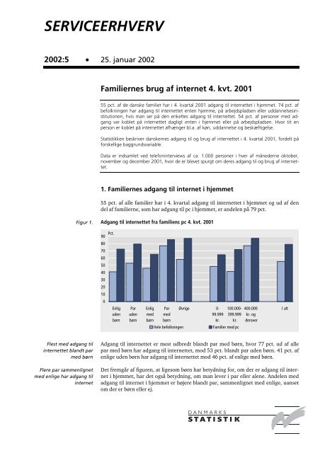 serviceerhverv 2002:5 - Danmarks Statistik