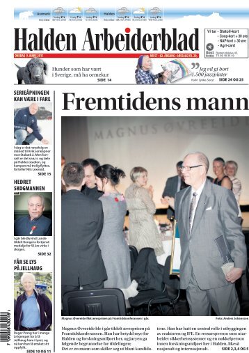Artikkel Halden Arbeiderblad. - Innovasjon Norge