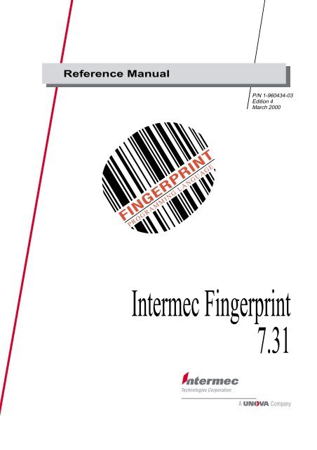 Reference Manual - epsfiles.intermec.com