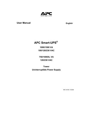 APC Smart-UPS 1000VA
