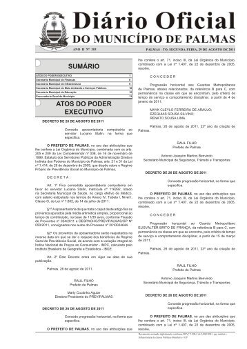 Diario_Municipio_N_353_29_08 -.indd - Diário Oficial de Palmas