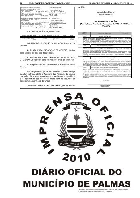 Diario_Municipio_N_353_29_08 -.indd - Diário Oficial de Palmas