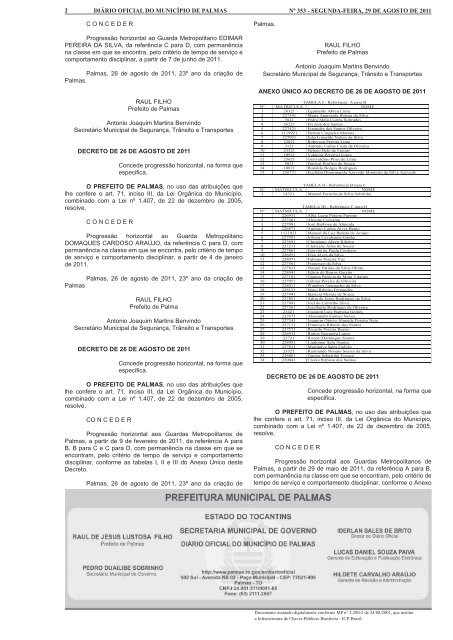 Diario_Municipio_N_353_29_08 -.indd - Diário Oficial de Palmas