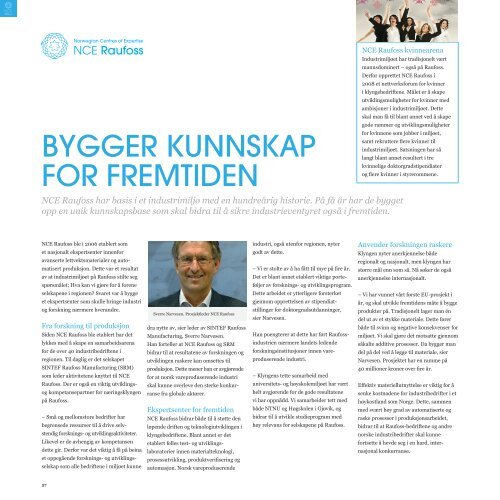 for fremtidens innovative næringsliv. 2010 - Innovasjon Norge