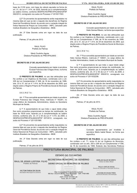 Diario_Municipio_N_576_30_07 -.indd - Diário Oficial de Palmas ...