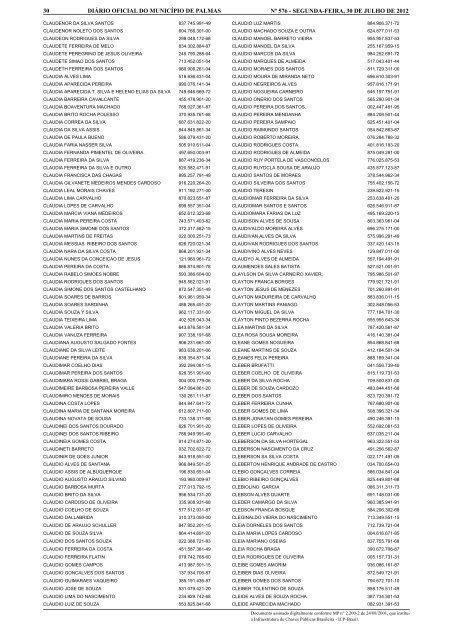 Diario_Municipio_N_576_30_07 -.indd - Diário Oficial de Palmas ...