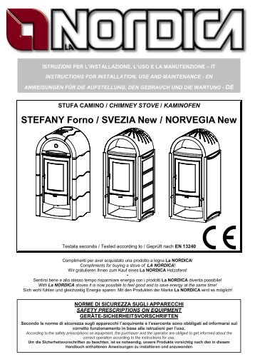 STEFANY Forno / SVEZIA New / NORVEGIA New