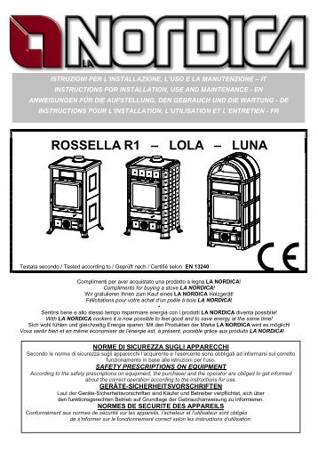 ROSSELLA R1 – LOLA – LUNA