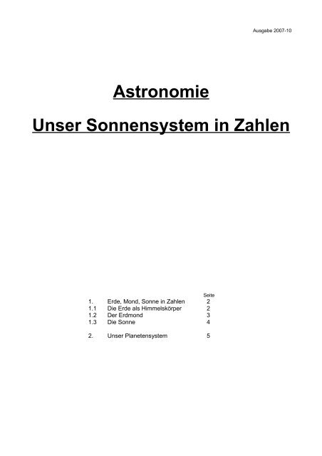 Erde-Mond-Sonne-Planetensystem - Aklimex.de