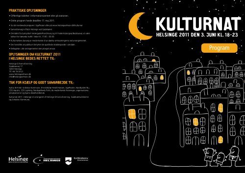 HE Kulturnat program 2011 v2.indd - Helsinge Erhvervsforening