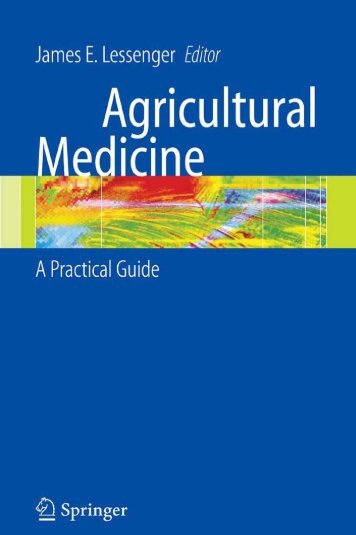 Agricultural Medicine: A Practical Guide