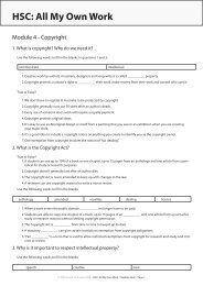 Download a PDF print version of the Module Quiz - HSC : All My ...