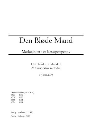 Den Bløde Mand.pdf - sociologisk-notesblok