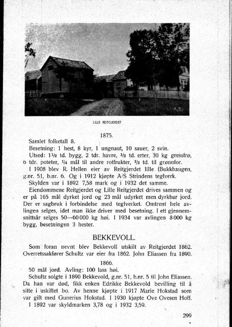 Strinda bygdebok bind 1, 1939 - Strinda historielag
