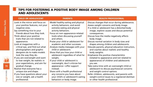 POCKET GUIDE - Bright Futures - American Academy of Pediatrics