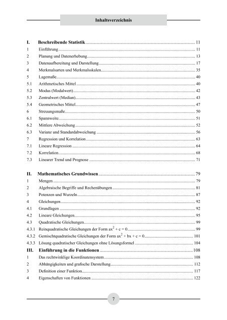 Mathematik für das Berufskolleg – Berufliches Gymnasium