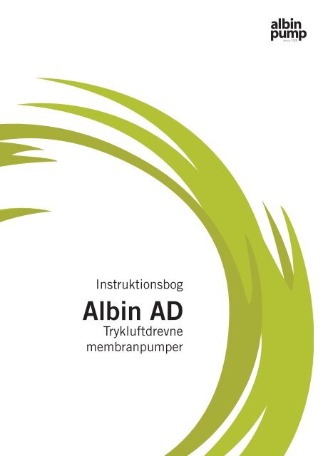 Instruktionsbog Albin AD på dansk - PFI Flowteknik