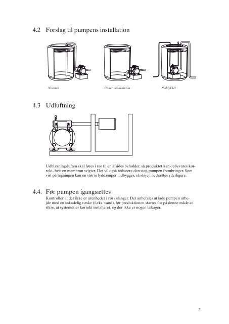 Instruktionsbog Albin AD på dansk - PFI Flowteknik