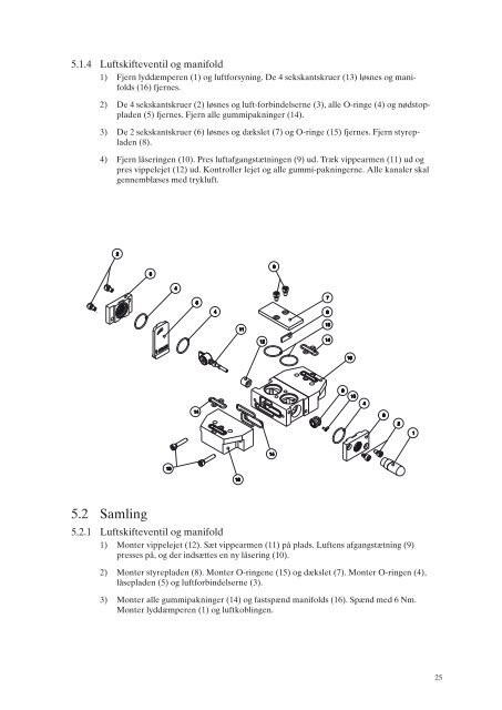 Instruktionsbog Albin AD på dansk - PFI Flowteknik