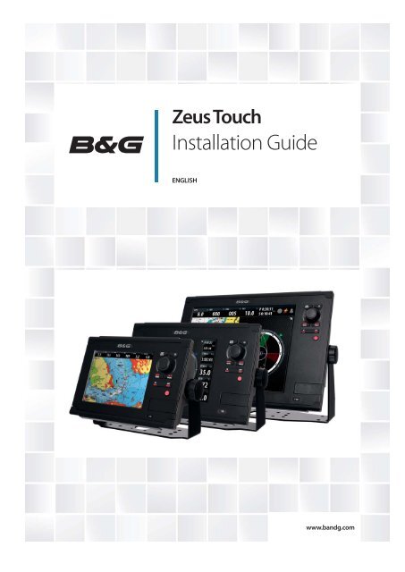 Zeus Touch Installation Guide B Amp G