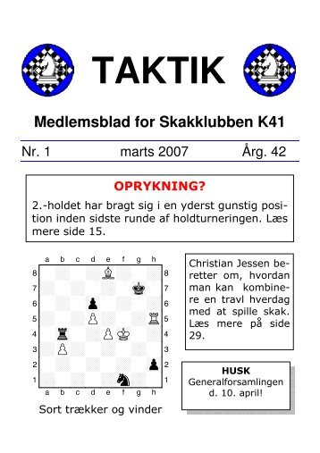 Læsevenlig version - Skakklubben K41
