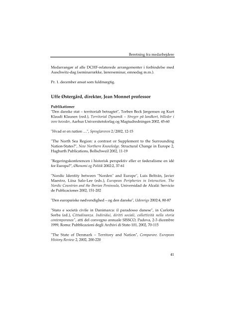 og Folkedrabsstudier årsberetning 2002 (PDF) - DIIS