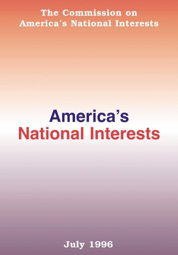 America's National Interests - Belfer Center for Science and ...