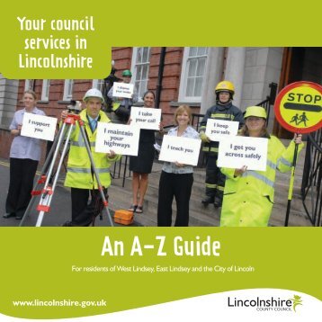 Adobe PDF - A-Z of Council services in Lincolnshire - North