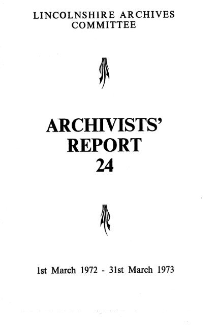 Adobe PDF - Lincolnshire Archives Committee Archivists' Report 24 ...