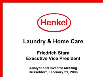 Laundry - Henkel
