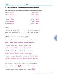 → 1) Se familiariser avec les techniques de recherche - La Classe