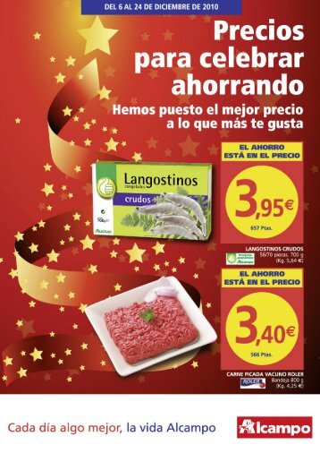 Precios - Alcampo