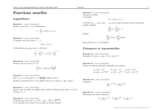 +Fonctions usuelles [pdf]