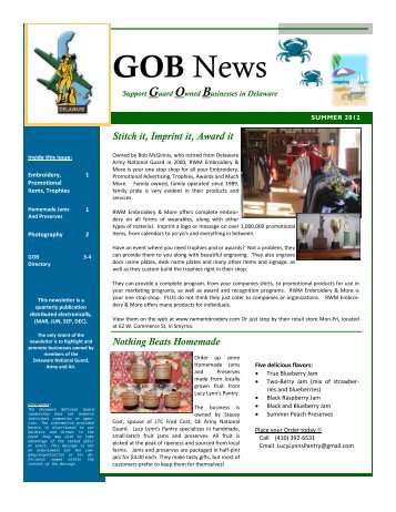 GOB News - Delaware National Guard