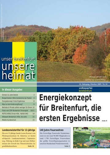 unsere heimat - Volkspartei Breitenfurt