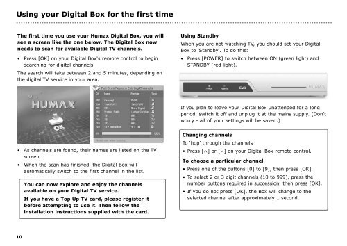 Humax DTT UK TUTVR User Guide 080405.qxp - Find help