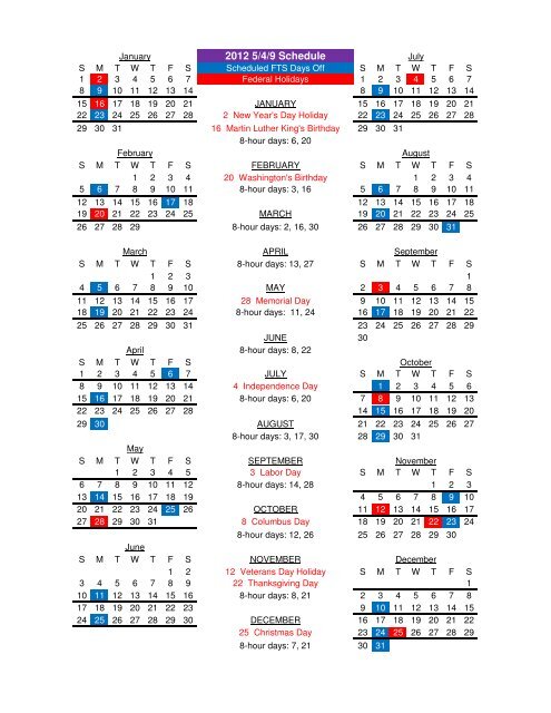 Days Off Calendar.xlsx - Delaware National Guard