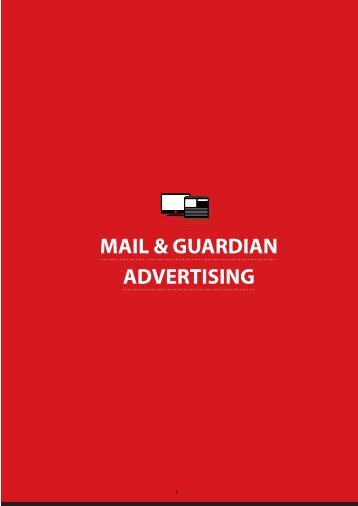 Rate Card - Mg - Mail & Guardian