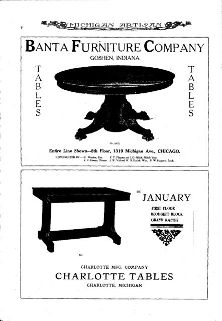 8 Banta Furniture Company