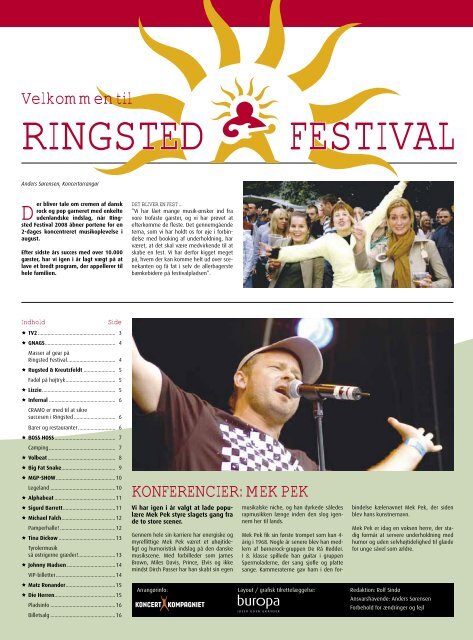 Ringsted festivalen - Sindø, Rolf