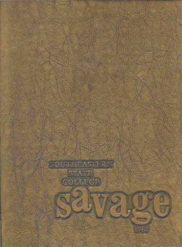 1968 SE Annual - Southeastern Oklahoma State University