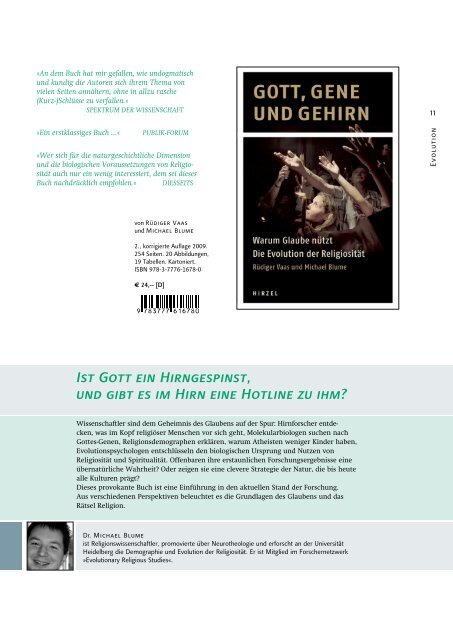 Sachbuch und Ratgeber beim Hirzel Verlag