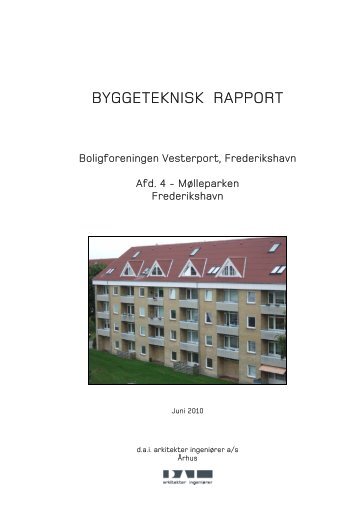 BYGGETEKNISK RAPPORT - Vesterport