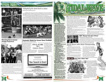 Volume 65 Issue 5 - Fort Myers High School