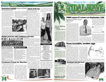 Volume 65 Issue 1 - Fort Myers High School