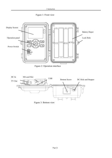 8 MP Game Camera with Preview User Manual - Explore Scientific