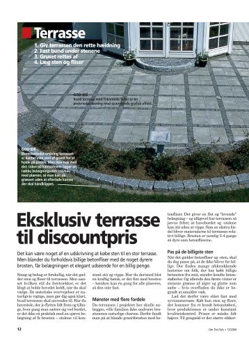 Eksklusiv terrasse til discountpris - Lav-Det-Selv.dk